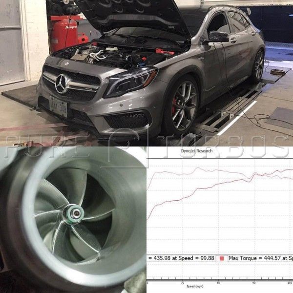 Mercedes CLA45 & A45 M133 Pure 550 Turbo