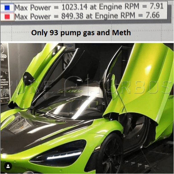 McLaren 720S Pure 1200 Turbos