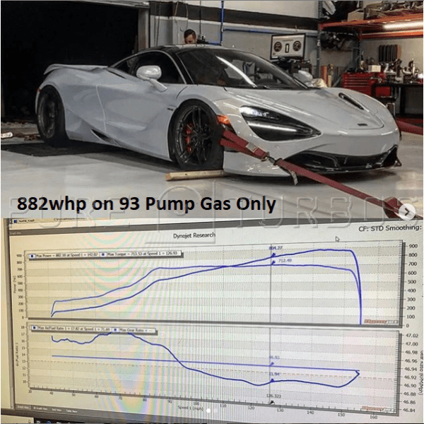 McLaren 720S Pure 1200 Turbos